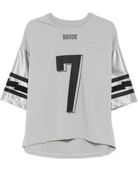 Rhude - Lightning Football T-Shirt - Lyst