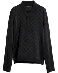 Gucci - Viscose Gg Jacquard Polo Shirt - Lyst