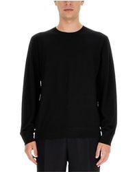 Theory - Long-Sleeved Crewneck Knitted Jumper - Lyst