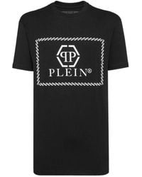 Philipp Plein - Logo Details T-Shirt - Lyst