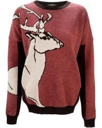 Weekend by Maxmara - Crew Neck Long-Sleeve Pullover - Lyst