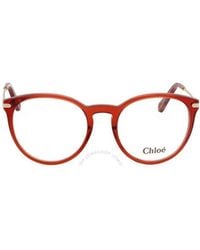 Chloé - Chloé Eyewear Round-Frame Glasses - Lyst