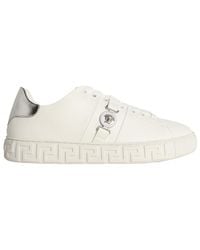 Versace - Logo Low-Top Sneakers - Lyst