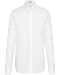 Dior - Homme Jacquard Long-Sleeved Shirt - Lyst