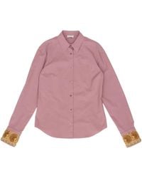 Dries Van Noten - Embroidered Poplin Shirt - Lyst