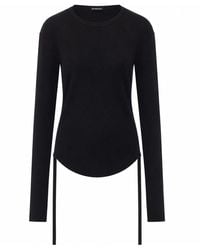 Ann Demeulemeester - Dot Wrinkled T-Shirt - Lyst
