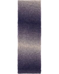 DIESEL - K-Pellino Logo Embroidered Scarf - Lyst