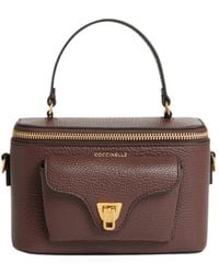 Coccinelle - Mini Beat Generation Grained-Leather Tote Bag - Lyst