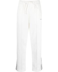 P.A.R.O.S.H. - Logo-Embroidered Striped Track Pants - Lyst