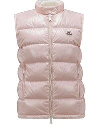 Moncler - Logo Patch Zip-Up Gilet - Lyst