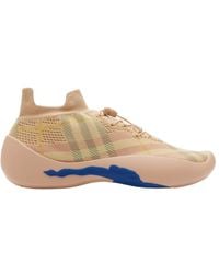 Burberry - Neptune Lace-Up Sneakers - Lyst