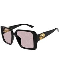 Gucci - Eyewear Square Frame Sunglasses - Lyst