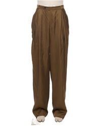 Valentino - Casual Trousers With Belt Loops - Lyst