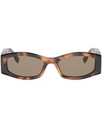 Fendi - Eyewear Geometric Frame Sunglasses - Lyst