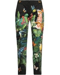 Dolce & Gabbana - Floral-Print Casual Trousers - Lyst