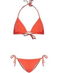 Balmain - Tie-Side Bikini - Lyst
