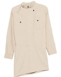 Isabel Marant - Nouria Chest-Pocket Mini Dress - Lyst