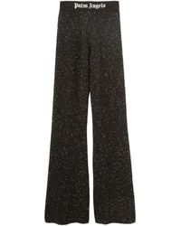 Palm Angels - Embellished Flared Pants - Lyst