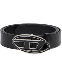 DIESEL - B-1Dr 25 Logo Buckled Belt - Lyst