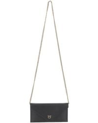 Pinko - Love Birds Chain-Linked Clutch Bag - Lyst