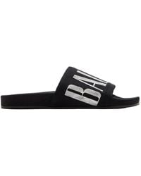 Balenciaga - Logo-Print Slides - Lyst