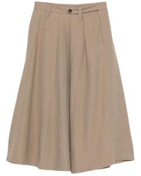Brunello Cucinelli - Button-Embellished Skirt - Lyst