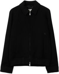 Burberry - Cashmere Harrington Jacket - Lyst