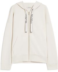 Max Mara - 'S Jour Zip-Up Drawstring Hoodie - Lyst