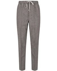 Rick Owens - Drawstring-Waist Trousers - Lyst