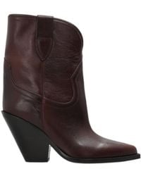 Isabel Marant - Pointed-Toe Ankle Boots - Lyst