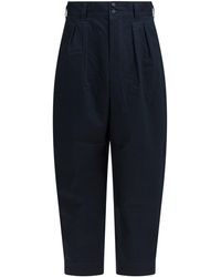Comme des Garçons - Button-Fastening Cotton Trousers - Lyst