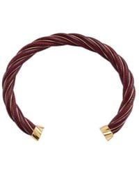 Bottega Veneta - Twist Cuff Bracelet - Lyst