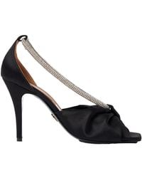 Stella McCartney - Crystal-Embellished Knotted Sandals - Lyst