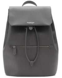 Burberry - Leather Backpack - Lyst