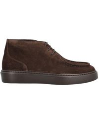 Doucal's - Chukka Round Toe Derby Shoes - Lyst
