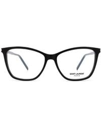 Saint Laurent - Eyewear Wellington Frame Glasses - Lyst