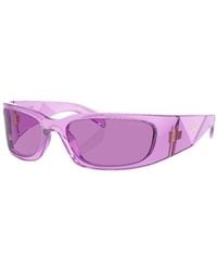 Prada - Eyewear Butterfly Frame Sunglasses - Lyst