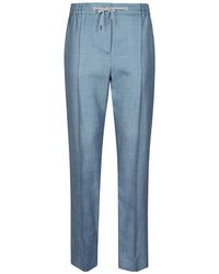 Eleventy - Drawstring Casual Pants - Lyst