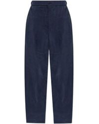Giorgio Armani - Loose Fit Trousers - Lyst