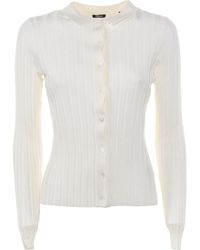 Aspesi - Long-Sleeved Button-Up Cardigan - Lyst