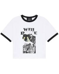 we11done - Graphic-Print Cotton T-Shirt - Lyst