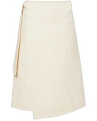 Proenza Schouler - Bodhi High-Rise Wool-Blend Boucle Wrap Skirt - Lyst