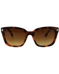 Tom Ford - Eyewear Haylay Square Frame Sunglasses - Lyst