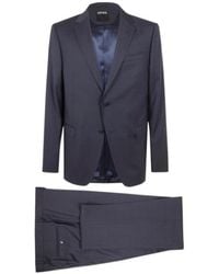 ZEGNA - Single-Breasted Suit Set - Lyst