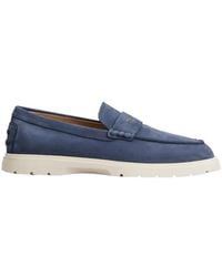 Tod's - Leather Loafers - Lyst