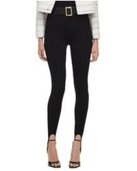 Self-Portrait - Knit Stirrup Leggings - Lyst