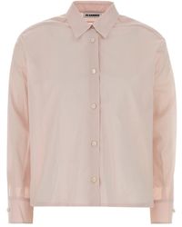 Jil Sander - Long Sleeved Button-Up Shirt - Lyst