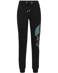 Philipp Plein - Logo Details Sweatpants - Lyst