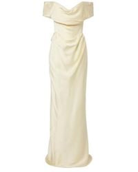 Vivienne Westwood - Nova Cocotte Draped Satin Bustier Gown - Lyst