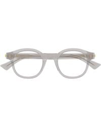 Bottega Veneta - Eyewear Oval Frame Glasses - Lyst
